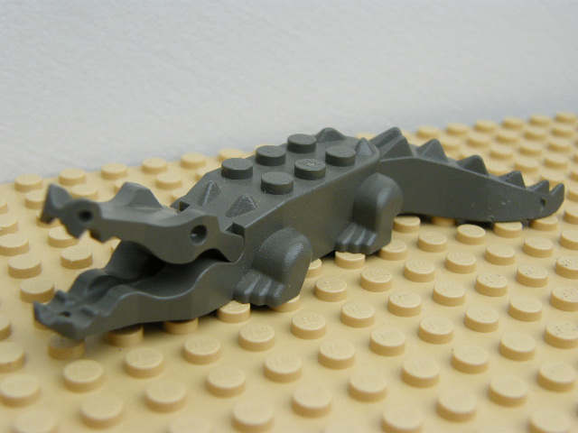 LEGO 6026c01 - KROKODÝL ŠEDÝ