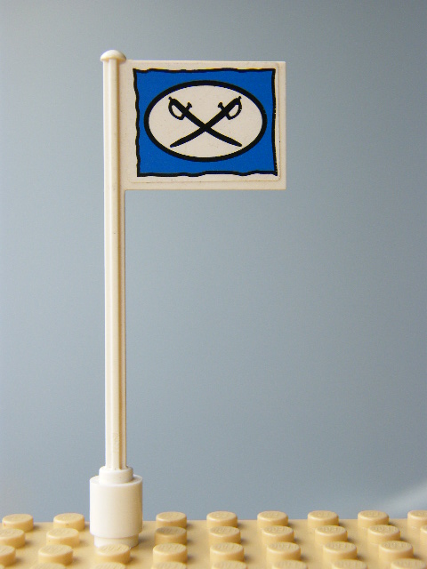 LEGO 3596pb05 - Flag on Flagpole