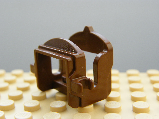 LEGO 4491b SEDLO NA KONĚ /BROWN/
