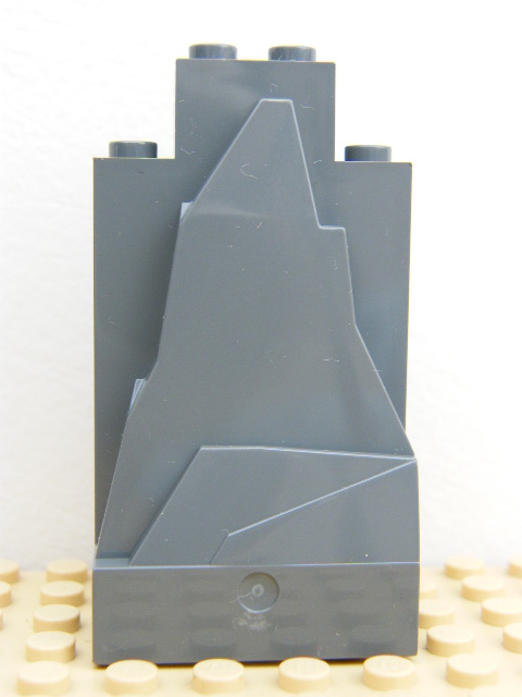 LEGO 47847 - SKÁLA MALÁ ŠEDÁ ÚZKÁ