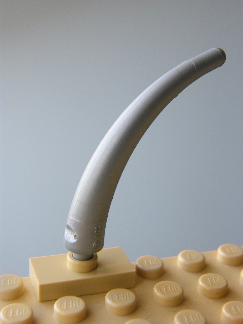 LEGO 40379 - Flat Silver Dinosaur Tail End Section