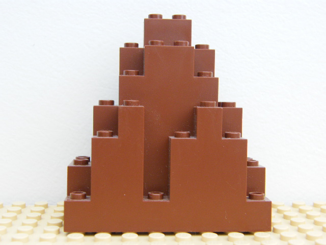 LEGO 6083 - SKÁLA ŠPIČATÁ HNĚDÁ
