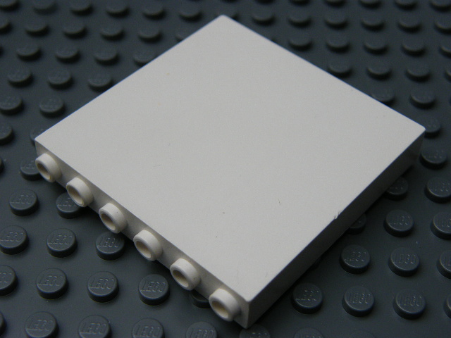 LEGO 59349 White Panel 1 x 6 x 5