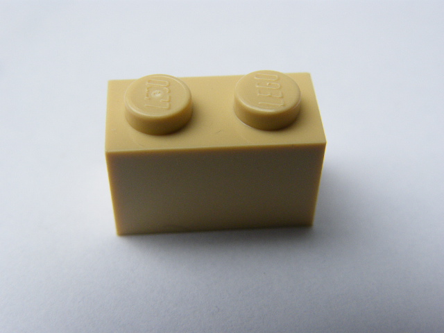 LEGO 3004 Tan Brick 1 x 2