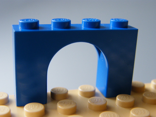 LEGO 6182 - Blue Brick, Arch 1 x 4 x 2