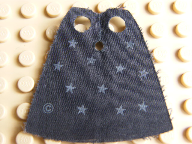 LEGO 522px1 Minifigure, Cape Cloth, Standard with Stars Pattern