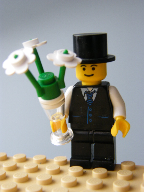 LEGO ŽENICH S KYTKOU