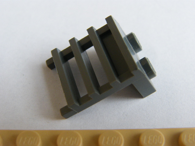 LEGO 4175 - ŽEBŘÍK MALÝ TM. ŠEDÝ