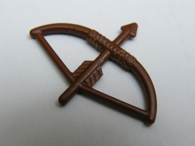LEGO 4499 Reddish Brown Minifigure, Weapon Bow with Arrow