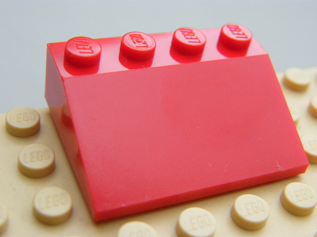 LEGO 3297 - Red Slope 33 3 x 4