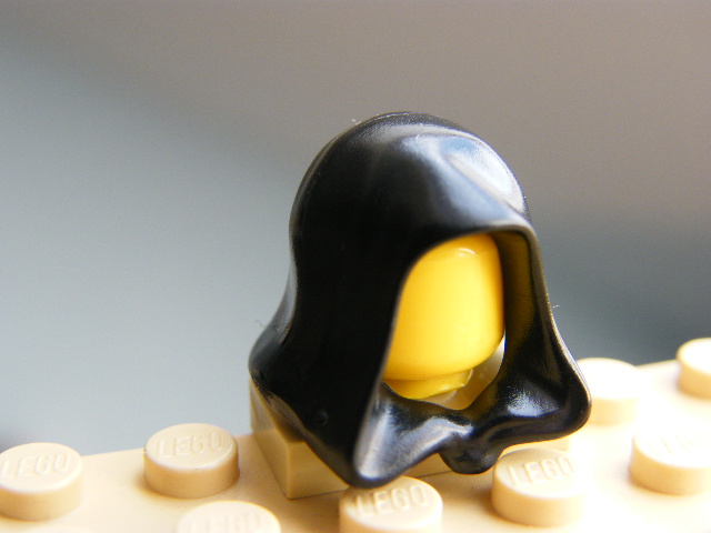 LEGO 30381 Black Minifigure, Headgear Hood