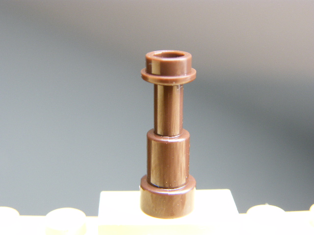 LEGO 64644 Reddish Brown Minifigure, Utensil Telescope