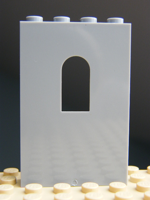 LEGO 60808 - PANEL ŠEDÝ S OKNEM