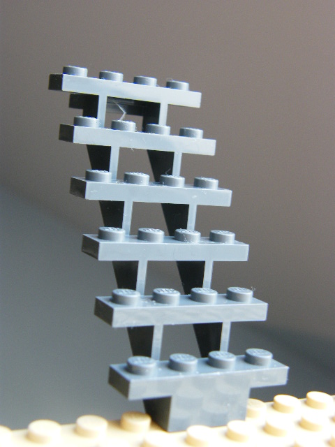 LEGO 30134 - SCHODY ŠEDÉ 2