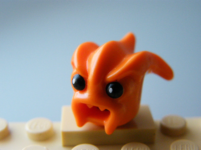 LEGO HLAVA ORANŽOVÁ