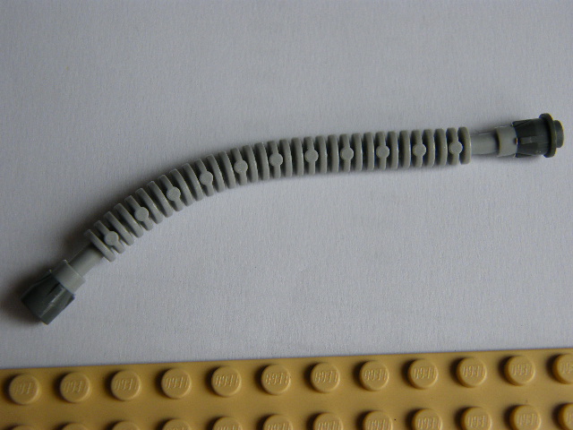 LEGO x131b Hose, Flexible 12L with Tabbed Black Ends