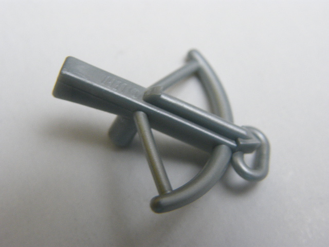 LEGO 2570 Flat Silver Minifigure, Weapon Crossbow