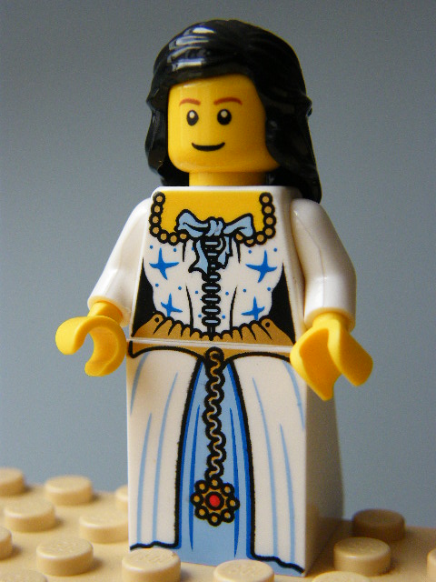 LEGO PRINCEZNA V BÍLÝCH ŠATECH