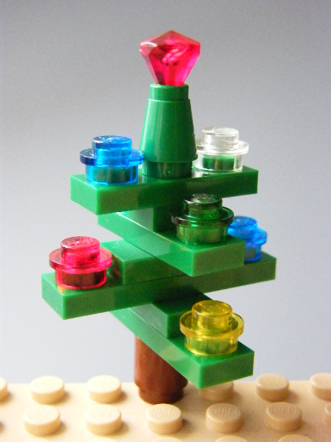 LEGO VÁNOČNÍ STROMEČEK BAREVNÝ 2