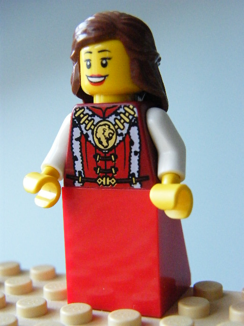 LEGO DÍVKA SE SUKNÍ A MEDAILÍ