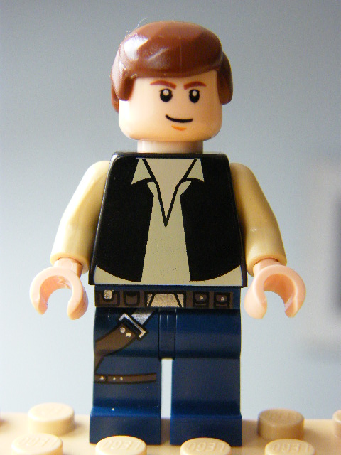 LEGO sw0334 - Han Solo modré kalhoty