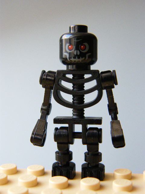 LEGO cas327 ČERNÝ KOSTROUN