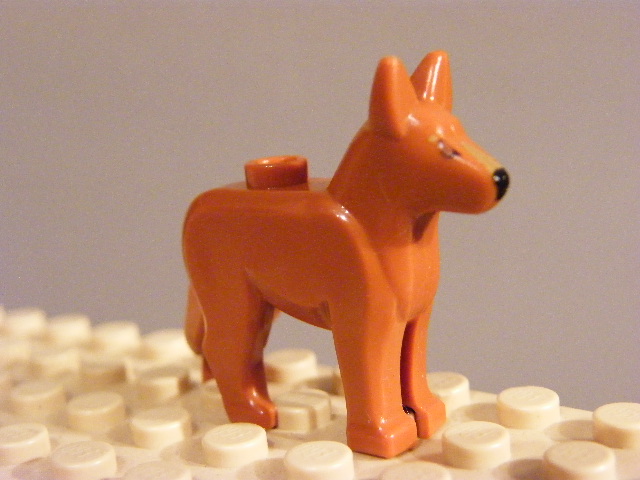 LEGO 92586pb02 - -PES REZAVÝ S POTISKEM