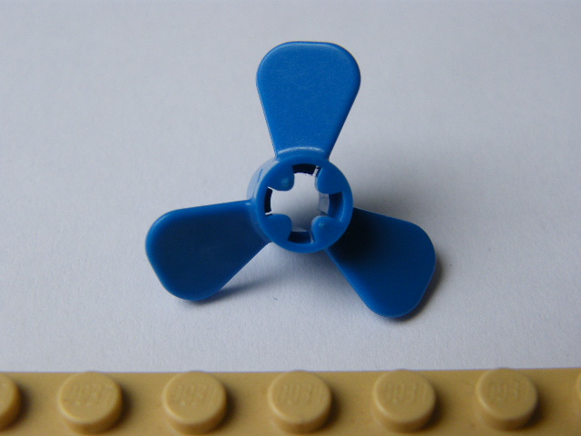 LEGO 6041 Blue Propeller 3 Blade 3 Diameter