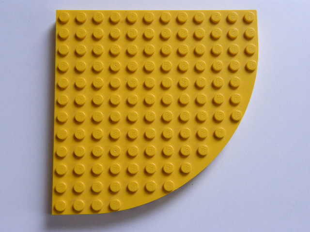 LEGO 6162 - PODLOŽKA 12X12  ŽLUTÁ ŠIROKÁ