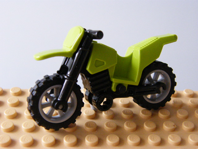 LEGO MOTORKA ZELENÁ