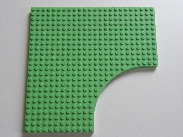 LEGO 6161 - PODLOŽKA ZELENÁ 24X24NOPŮ ŠIROKÁ