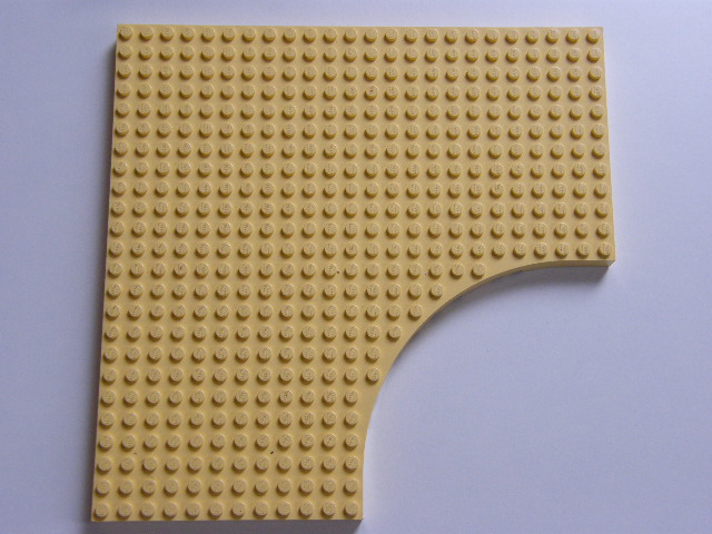 LEGO 6161 - PODLOŽKA 24X24 NOPŮ ŽLUTÁ ŠIROKÁ