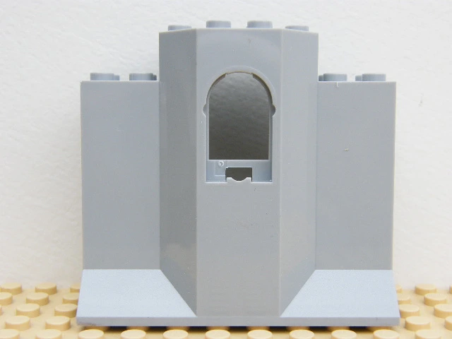 LEGO 48490 - SPODNÍ DÍL VĚŽĚ S OKNEM ŠEDÝ