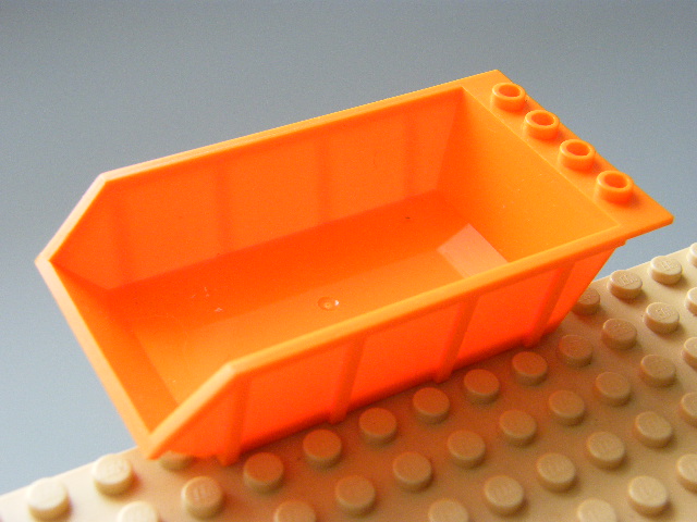 LEGO 4080 KORBA NA NÁKLAĎÁK ORANŽOVÁ