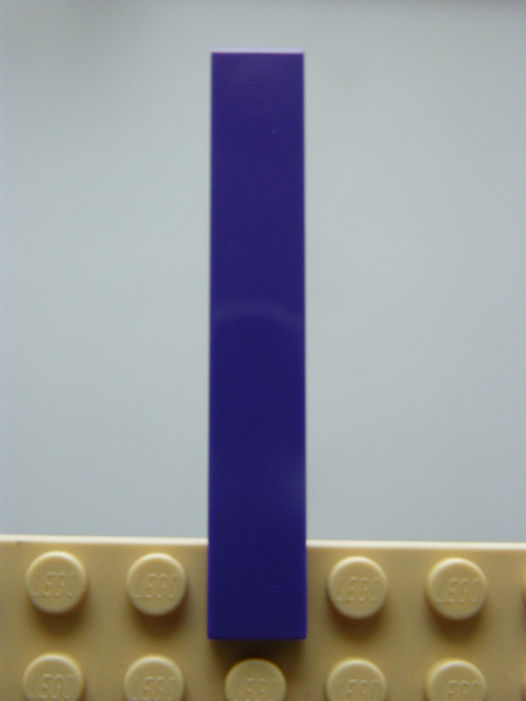 LEGO 6636 - Dark Purple Tile 1 x 6
