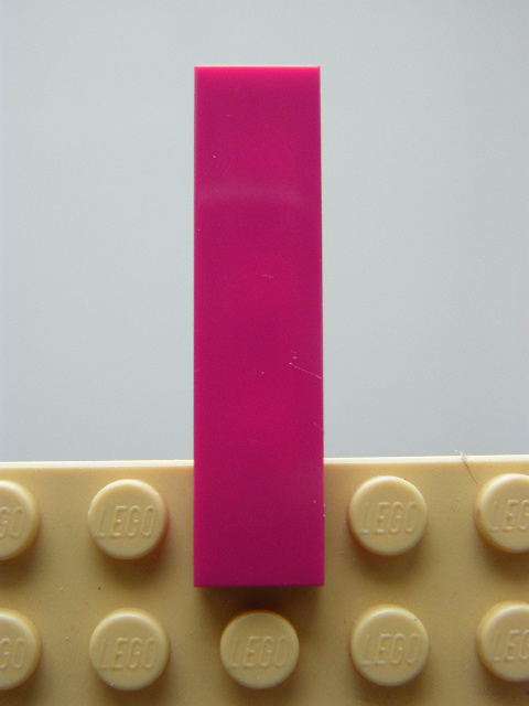 LEGO 2431 - Magenta Tile 1 x 4