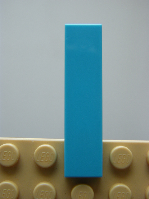 LEGO 2431 - Medium Azure Tile 1 x 4