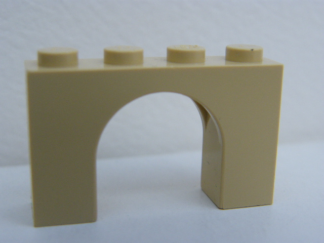 LEGO 6182 - Tan Brick, Arch 1 x 4 x 2