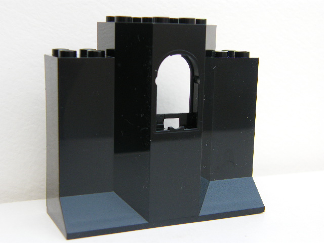 LEGO 48490 - SPODNÍ DÍL VĚŽĚ S OKNEM ČERNÝ