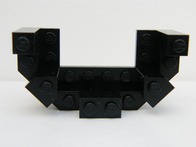 LEGO 6066 - Black Castle Turret Top 4 x 8 x 2 1/3