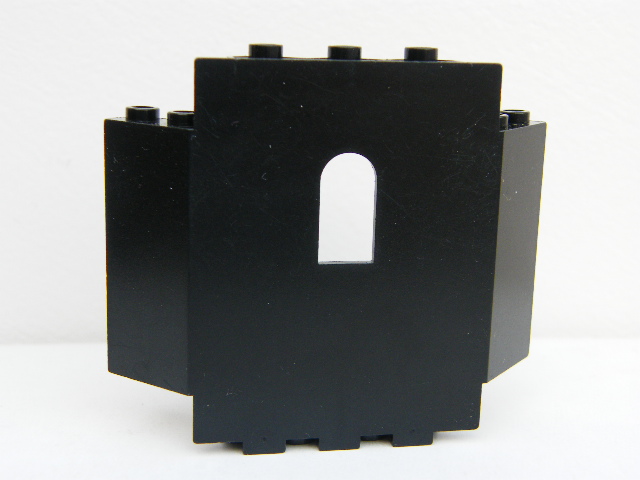 LEGO 6055 - ROH VELKÝ ČERNÝ S OKNEM