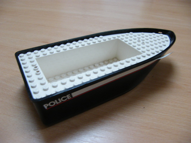 LEGO bfloat2c01 LOĎ ČERNO-BÍLÁ