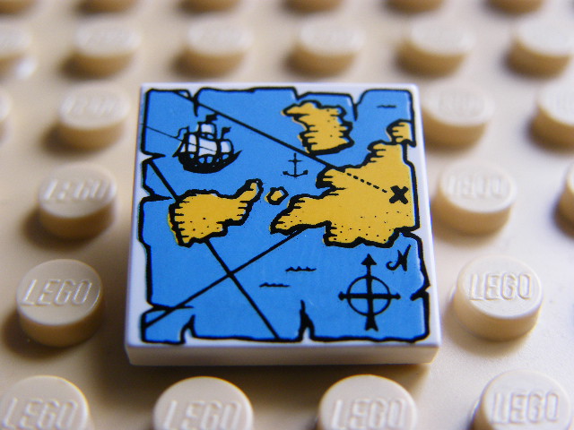 LEGO 3068pb0929 - 2x2 potisk mapa