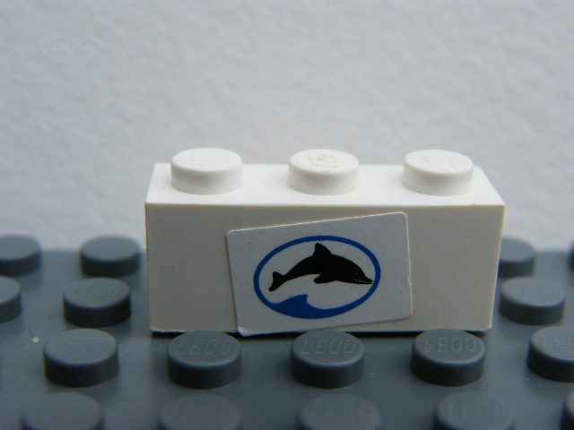 0158 KOSTKA POTISK DELFÍN