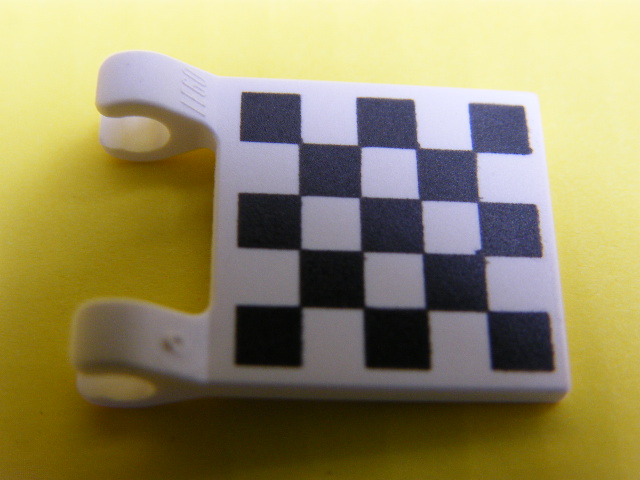 LEGO 2335p03 - Flag 2 x 2 Square with Checkered Pattern (Printed)