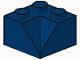 LEGO 3046a - Dark Blue Slope 45 2 x 2 Double Concave