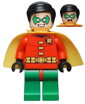LEGO sh0112 - Robin - Very Short Cape