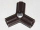 LEGO 10288 - Dark Brown Technic, Axle and Pin Connector Triple