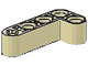 LEGO 32140 - Tan Technic, Liftarm 2 x 4 L-Shape Thick