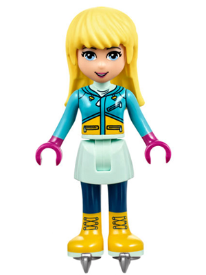LEGO frnd217 - Friends Stephanie, Light Aqua Skirt